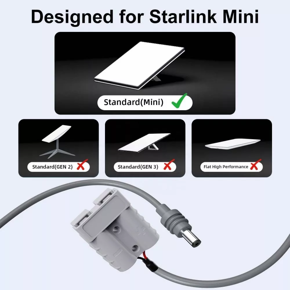 Starlink DC to Anderson Adapter